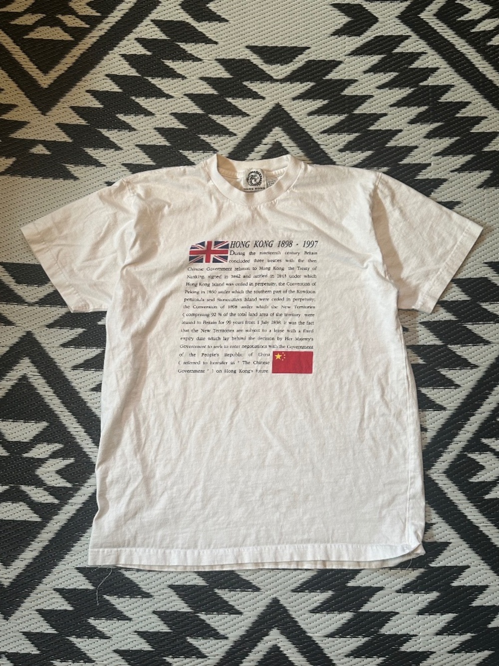 Hong Kong 1997 History Graphic T-Shirt